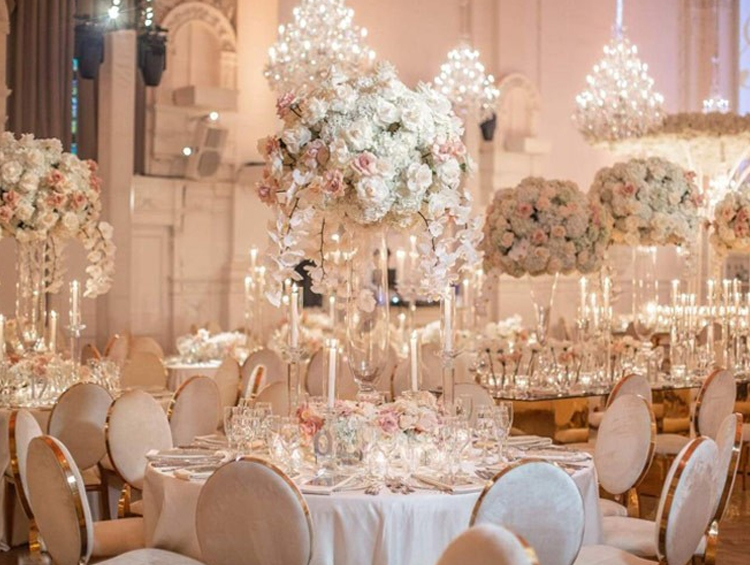 Wedding hall elegantly